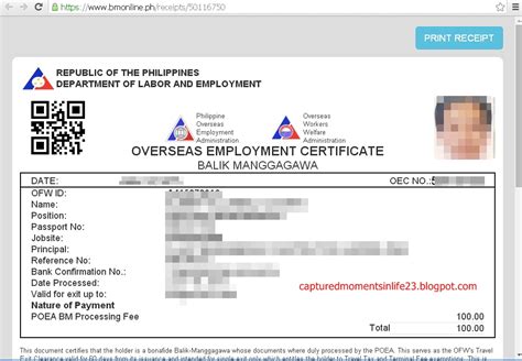 How to Obtain Overseas Employment Certificate (OEC).